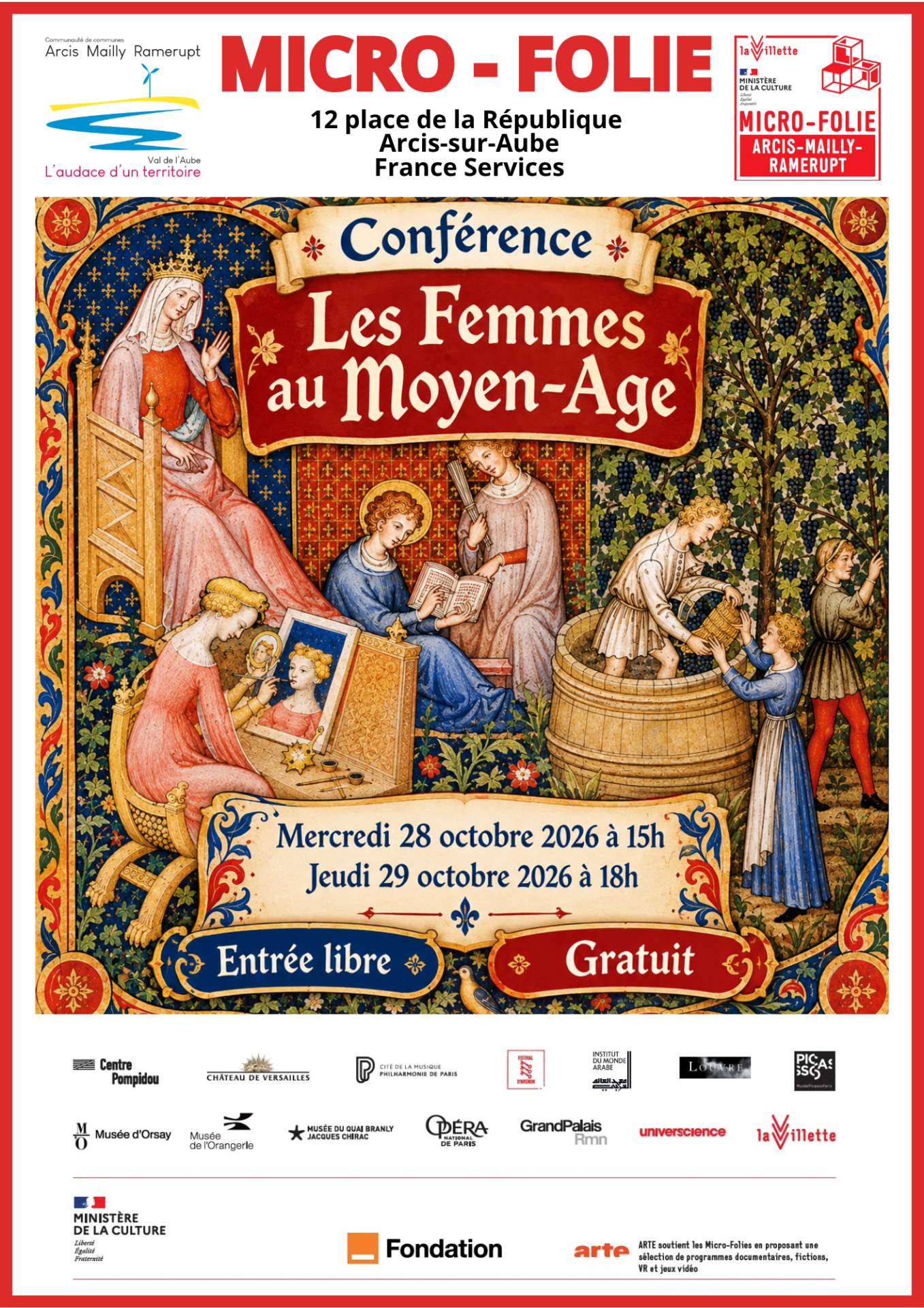 281026 au 291026 les femmes au moyen age